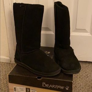 BearPaw Cloud Boots - Black